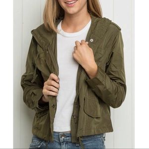 Brandy Melville Green Eddie Jacket